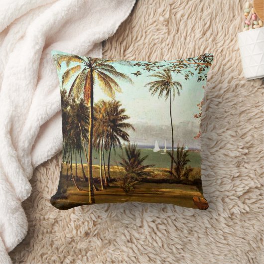 Bierstadt - Florida Scene クッション (ブランケット)