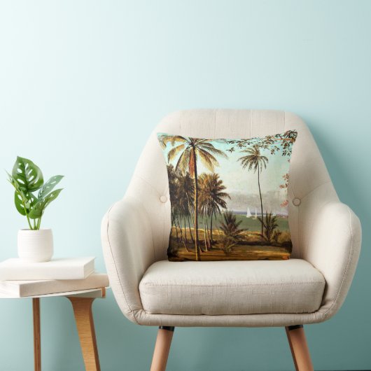 Bierstadt - Florida Scene クッション (椅子)