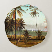 Bierstadt - Florida Scene ラウンドクッション (裏面)