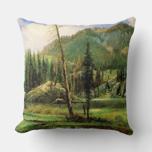Bierstadt - Sierra Nevada Mountains, クッション (正面)