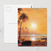 Bierstadt - Tropical Landscape ポストカード (正面/裏面)