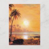 Bierstadt - Tropical Landscape ポストカード (正面)