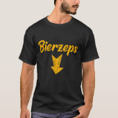 Bierzeps ist der Bier Muskel Tシャツ (正面)