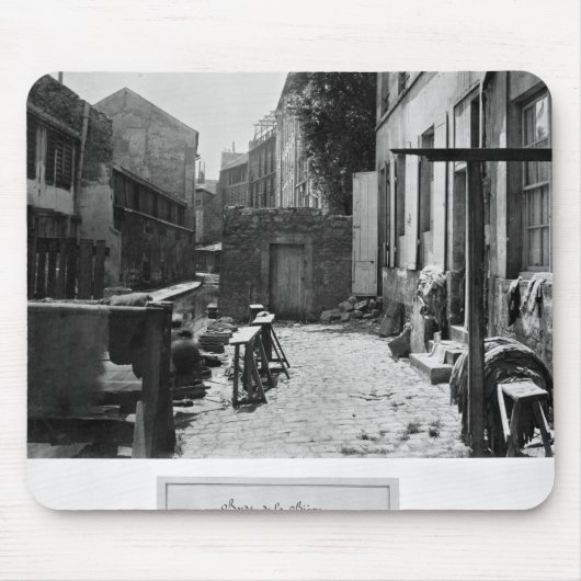 Bievreの銀行、パリ1858-78年 マウスパッド (正面)