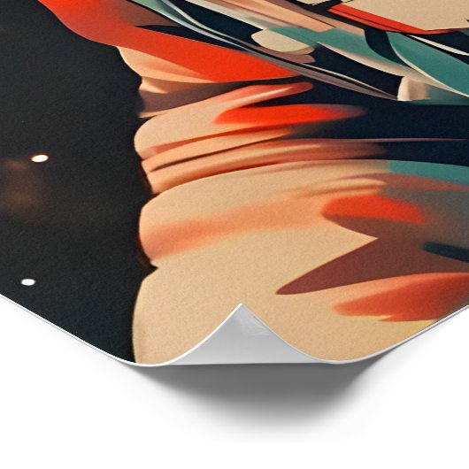 Biewer Terrier Astronaut Poster, Biewer Terrier ポスター (角)