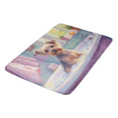 Biewer Terrier Bath Time Adorable Bathroom Decor バスマット (アングル)