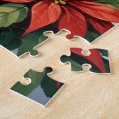 Biewer Terrier Christmas Holiday Travel ジグソーパズル (側面)