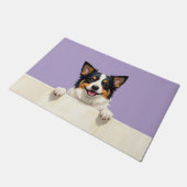 Biewer Terrier Dog Doormat Art ドアマット (アングル)