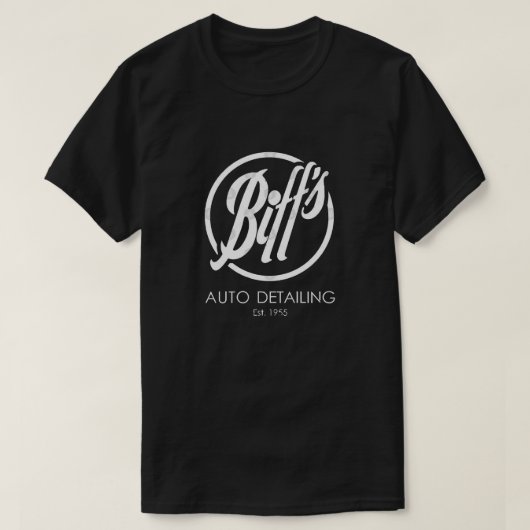 Biff&39;s自動詳細(軽量) Tシャツ (デザイン正面)