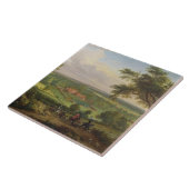 Bifrons公園、Patrixbourne、ケントの以前attribu タイル (側面)