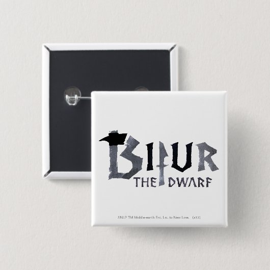 Bifur名 缶バッジ (正面&裏面)