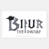 Bifur名 長方形シール (正面)