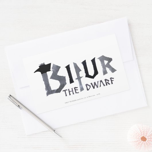 Bifur名 長方形シール (封筒)