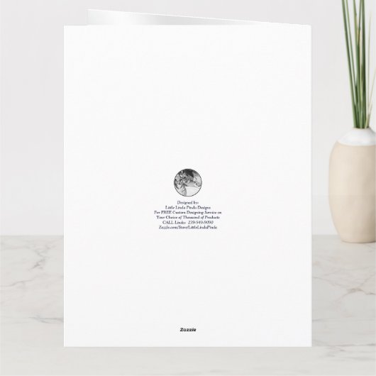 BIGサファイパーソナライズされたア65周年記念カード カード (裏面)