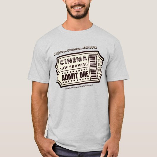 「BIGチケット」グラフィックTシャツ Tシャツ (正面)