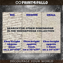 BIG – 書道手書の背景