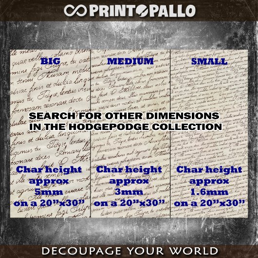 BIG – 書道手書の背景 薄葉紙