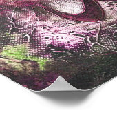 BIG 16x16 Alhamdulillah -オリジナルイスラーム美術プリント ポスター (角)