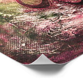 BIG 16x16 ALLAH-U-AKBAR -オリジナルイスラム美術!! ポスター (角)