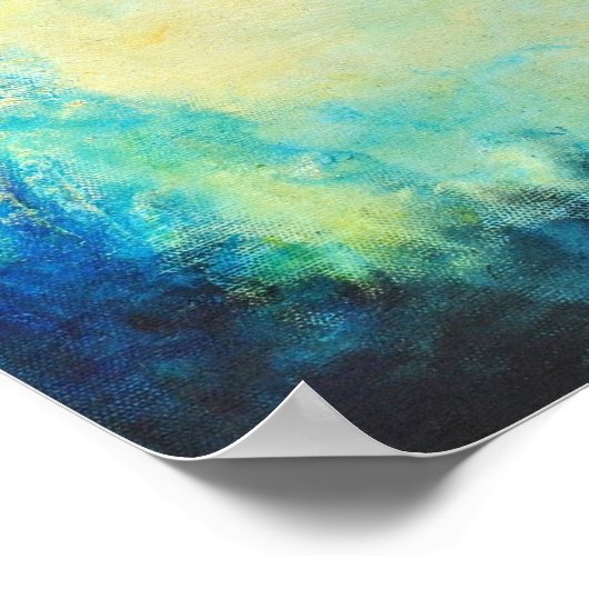 BIG 8x16マシャラポスター – オリジナルイスラム美術!! ポスター (角)