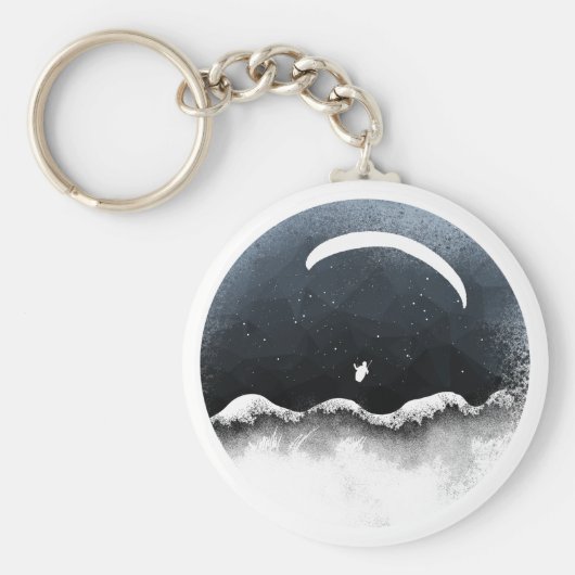 "Big Adventure Paragliding" キーホルダー (正面)