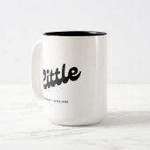 BIG AND LITTLE SORORITYチャプター名カスタム2対 ツートーンマグカップ (正面左)