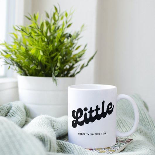 BIG AND LITTLE SORORITYチャプター名カスタム2対 ツートーンマグカップ