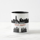 Big Apple! Mini-apple! 11-oz Ceramic mug マグカップ (中央)