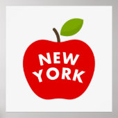 Big apple, New York ポスター (正面)
