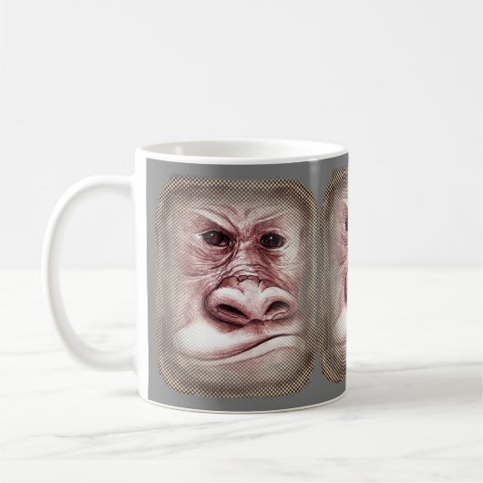 Big Bad Monkey マグカップ (左)