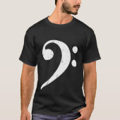 Big Bass Clef Bassist Tシャツ (正面)