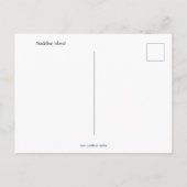 Big Bay Madeline Island Words Postcard ポストカード (裏面)