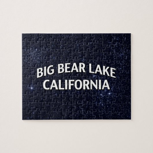 big Bear湖カリフォルニア ジグソーパズル (横)