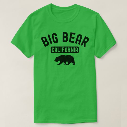 Big Bear California Lake Village Ski Snow Park SoC Tシャツ (デザイン正面)