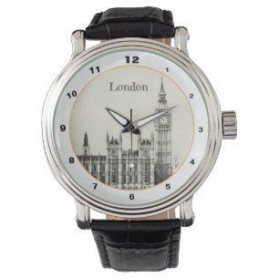 Big Ben Clock & London、Westminster /ヴィンテージUK 腕時計