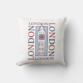 Big Ben Clock Tower Art クッション (正面)