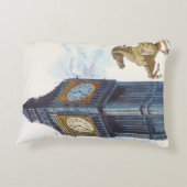 Big Ben Clock Tower at the Palace of Westminster アクセントクッション (裏面)