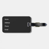 Big Ben Clock Tower London United Kingdom Landmark ラゲッジタグ (裏面横)