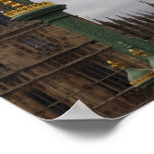 Big Ben - Lampposts – ロンドンポスター ポスター (角)