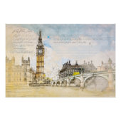 Big Ben London ポスター (正面)