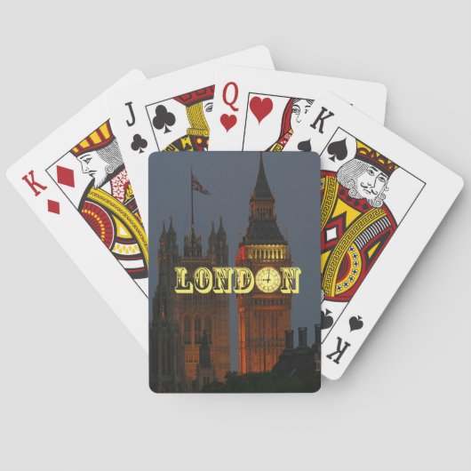 BIG Ben London Pro写真 トランプ (裏面)