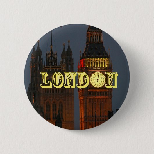 BIG Ben London Pro写真 缶バッジ (正面)