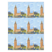 Big Ben London tablecloth  テーブルクロス (正面)