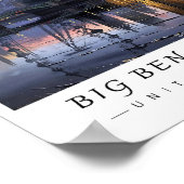 Big Ben London UK Wall Art, Cityscape  ポスター (角)