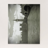 Big Ben Paralment in Black & White 16x20 - 520 pc ジグソーパズル (縦)
