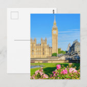 "Big Ben" Westminster、ロンドンUKポストカード ポストカード (正面/裏面)