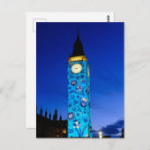 "Big Ben" Westminster、ロンドンUKポストカード ポストカード (正面/裏面)