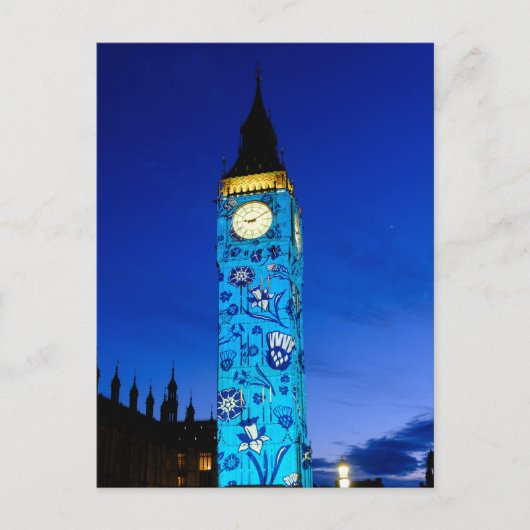 "Big Ben" Westminster、ロンドンUKポストカード ポストカード (正面)