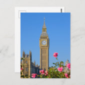 "Big Ben" Westminster、ロンドンUKポストカード ポストカード (正面/裏面)