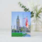 "Big Ben" Westminster、ロンドンUKポストカード ポストカード (スタンド正面)
